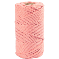 CC Macramékoord 4 mm 55 m Roze (977561) *