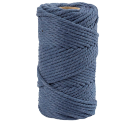 CC Macramékoord 4 mm 55 m Blauw (977564) *