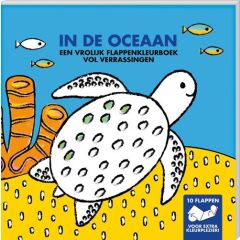 Kleurboeken met flappen - In de oceaan (9789464325478)
