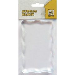 Acrylic Block  8 x 5 cm(voor clearstamps) (AB005)