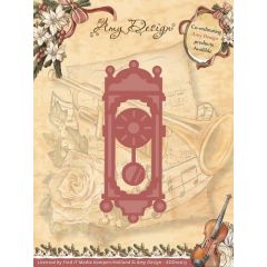Die - Amy Design - Vintage Christmas Collection Die - Old-Fasioned Clock (AFGEPRIJSD)