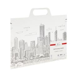 Nassau Portfolio met Schetspapier 16 vel 40x50 cm (AR0937/GE)