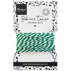 Marianne Design • Bakers Twine Green & White (CA3214) *