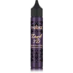 Cadence - Dora 3D Metallic Dimensional Verf - Dark Orchid 25 ml (5139) *