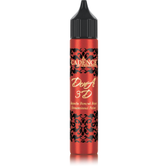Cadence - Dora 3D Metallic Dimensional Verf - Rood - 25 ml(5133) *