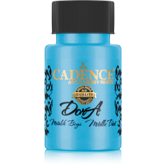 Cadence - Dora Acrylverf Metallic - Archer Blue - 50ml - (0179)