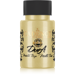 Cadence - Dora Acrylverf Metallic - Banana Yellow - 50ml - (0200)