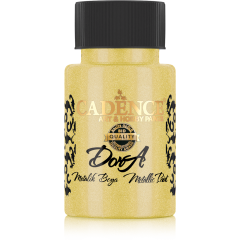 Cadence - Dora Acrylverf Metallic - Canary Yellow - 50ml - (0199)