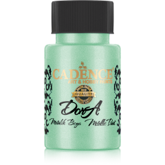 Cadence - Dora Acrylverf Metallic - Cool Mint - 50ml - (0182)