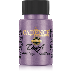 Cadence - Dora Acrylverf Metallic - Heather - 50ml - (0189)