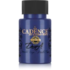 Cadence - Dora Acrylverf Metallic - Island Blue - 50ml  - (0195)