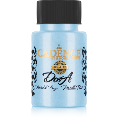 Cadence - Dora Acrylverf Metallic - Light Blue - 50ml - (0186)