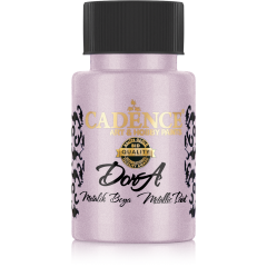 Cadence - Dora Acrylverf Metallic - Lila mist - 50ml - (0165)