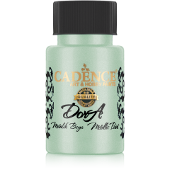 Cadence - Dora Acrylverf Metallic - Misty Green - 50ml - (0193)