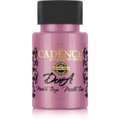 Cadence - Dora Acrylverf Metallic - Roze Sunset - 50ml - (0164)