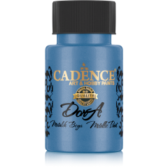 Cadence - Dora Acrylverf Metallic - Tidal Blue - 50ml - (0181)
