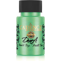 Cadence - Dora Acrylverf Metallic - Bright Vivid Green - 50ml - (0183)