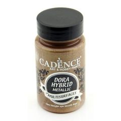 Cadence - Dora Hybrid Acrylverf - Metallic - Antiek goud - 90 ml (7150)