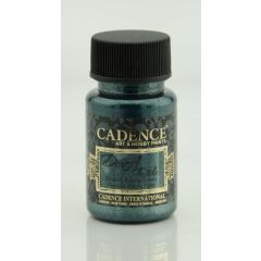 Cadence - Dora metallic - textiel verf - Petrolium - 50ml (1140)