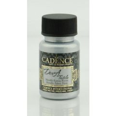 Cadence - Dora metallic - textiel verf - Zilver - 50 ml (1132 )