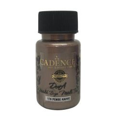 Cadence - Dora Acrylverf Metallic - Pink Brown - 50ml - (0170)