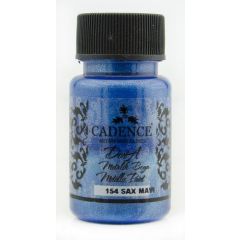 Cadence - Dora Acrylverf Metallic - Sax Blue - 50ml - (0154)
