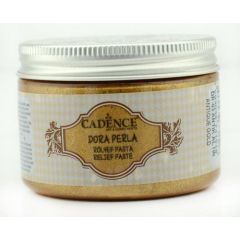Cadence - Dora Perla Metallic Relief Pasta - Antiek goud - 150ml (0003) *