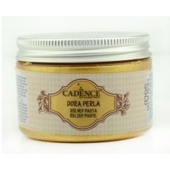 Cadence - Dora Perla Metallic Relief Pasta - Goud - 150ml (0002)*
