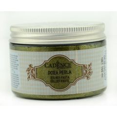 Cadence - Dora Perla Metallic Relief Pasta - Malachiet groen - 150ml (0006) *