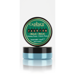 Cadence - Fashion Textiel - Metallic - Relief Pasta - Aqua - 50 ml (0009) *