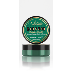 Cadence - Fashion Textiel - Metallic - Relief Pasta - Groen - 50 ml (0008) *