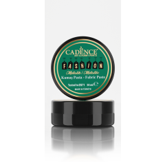 Cadence - Fashion Textiel - Metallic - Relief Pasta - Zwart - 50 ml (0012) *