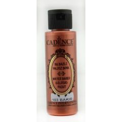Cadence - Gilding - Metallic acrylverf - Koper - 70ml (0103) *