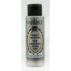 Cadence - Gilding - Metallic acrylverf - Zilver - 70ml (0102) *
