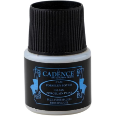 Cadence - Glas- en Porseleinverf - Frosting Gel - Ice - 45 ml (0040) *