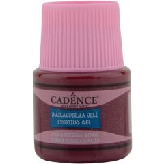 Cadence - Glas- en Porseleinverf - Frosting Gel - Pink - 45 ml (0049) *