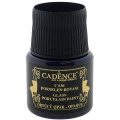 Cadence - Glas- en Porseleinverf - Opaque - Donkerblauw - 45 ml (0005) *