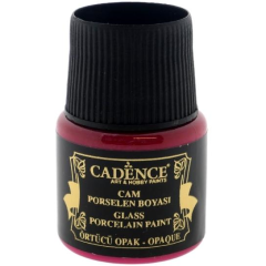 Cadence - Glas- en Porseleinverf - Opaque - Fuchsia - 45 ml (0034) *