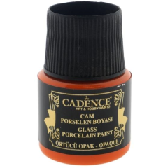 Cadence - Glas- en Porseleinverf - Opaque - Oranje - 45 ml (0046) *