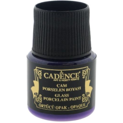 Cadence - Glas- en Porseleinverf - Opaque - Paars - 45 ml (0044) *