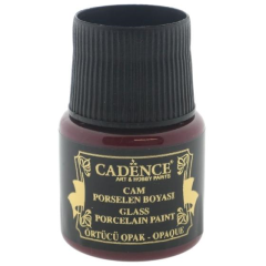 Cadence - Glas- en Porseleinverf - Opaque - Rood - 45 ml (0011) *