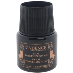 Cadence - Glas & Porseleinverf - Vitrail - Bruin - 45 ml (0015) *