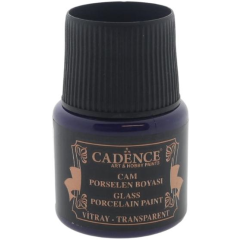 Cadence - Glas & Porseleinverf - Vitrail - Paars - 45 ml (0017) *