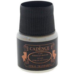 Cadence - Glas- en Porseleinverf - Vitrail - Vernis voor Glas - Transparant - 45 ml (0000) *