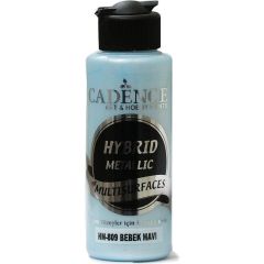 Cadence - Hybride Acrylverf - Metallic - Baby Blue - 120 ml (HM-809)
