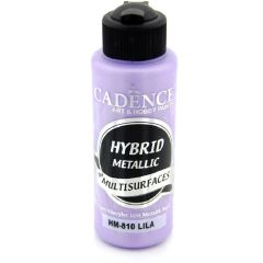 Cadence - Hybride Acrylverf - Metallic - Lila - 120 ml (HM-810)