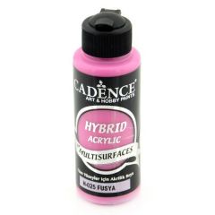 Cadence - Hybride acrylverf - Fushia - 120 ml (0025)