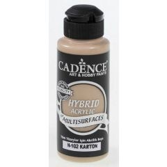 Cadence - Hybride acrylverf - Cardboard/Karton Bruin - 120 ml  (0102)