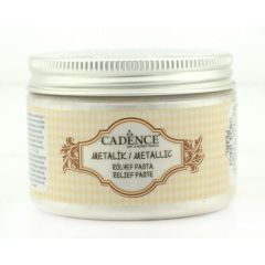 Cadence - Metallic Relief Pasta - Parelmoer - 150ml (5934) *