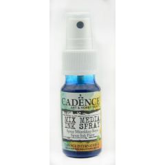 Cadence - Mix Media Shimmer inkt spray - Metallic - Blauw - 25 ml (0009) *